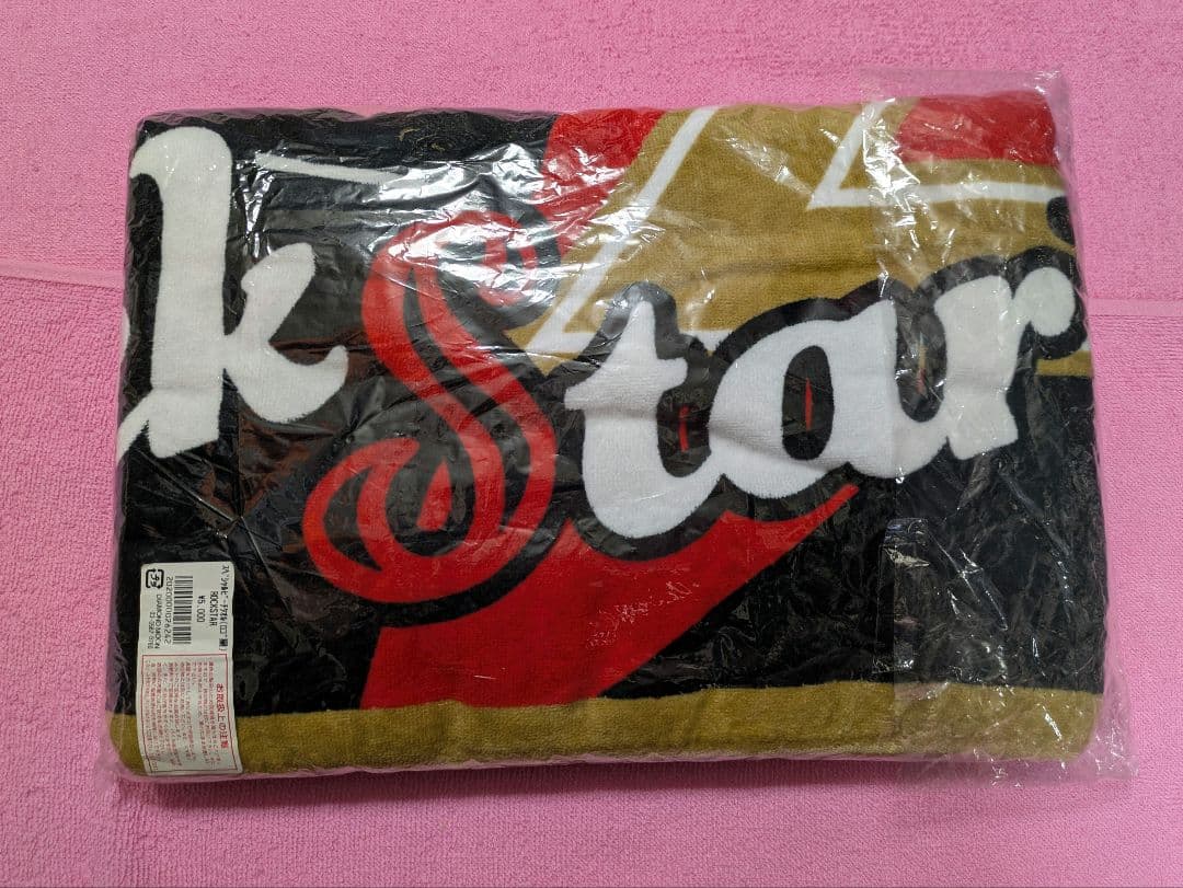 矢沢永吉　スペシャルビーチタオル　ロゴ星　ROCK STAR