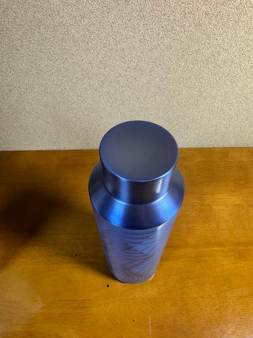 スターバックスリザーブロースタリー　ステンレスタンブラー　ブルーパターン