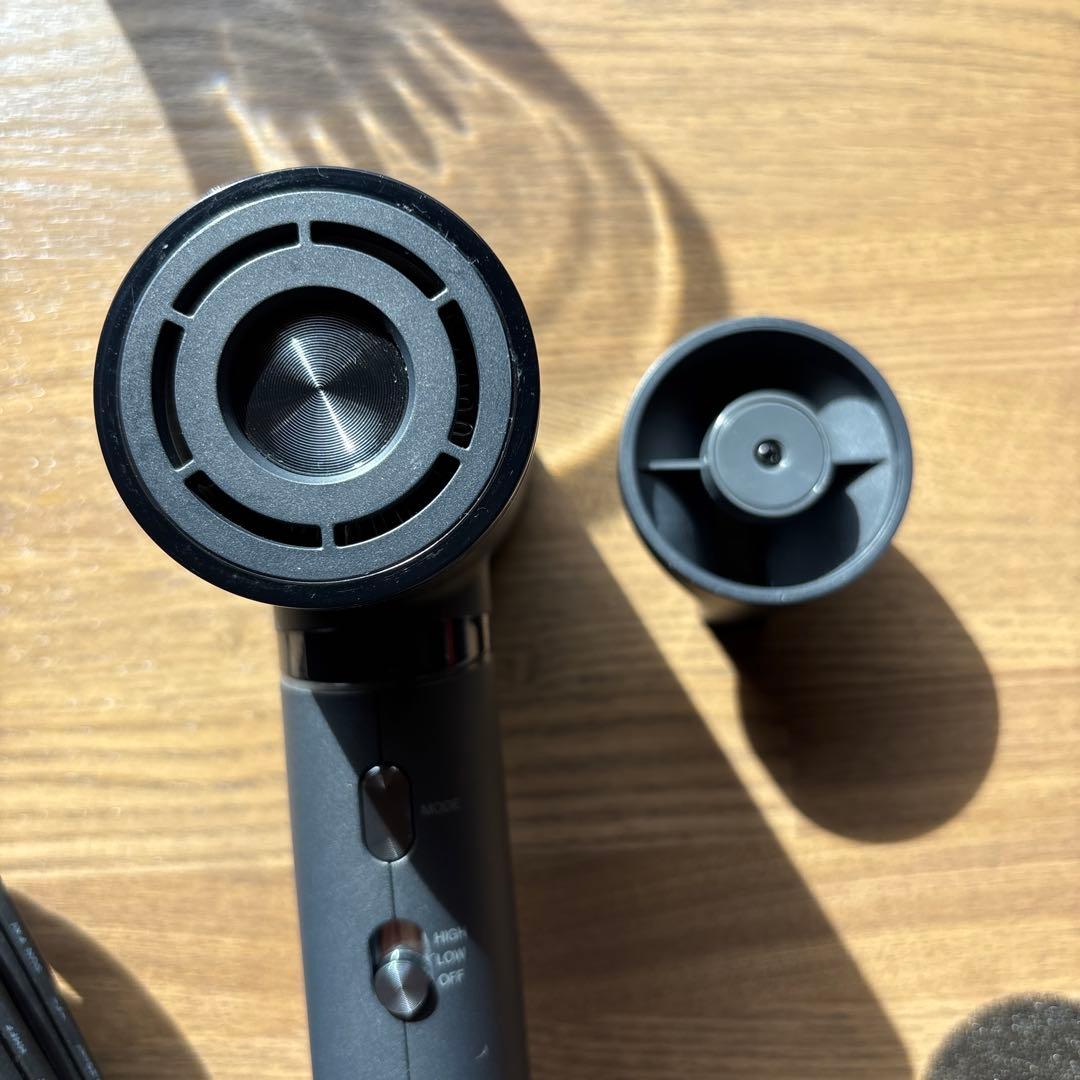 ヘアドライヤー コイズミ　インパルス ＫＨＤ－Ｂ200グレー 取扱説明書付き