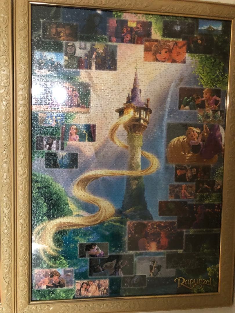 ディズニーパズル 完成品 ラプンツェル