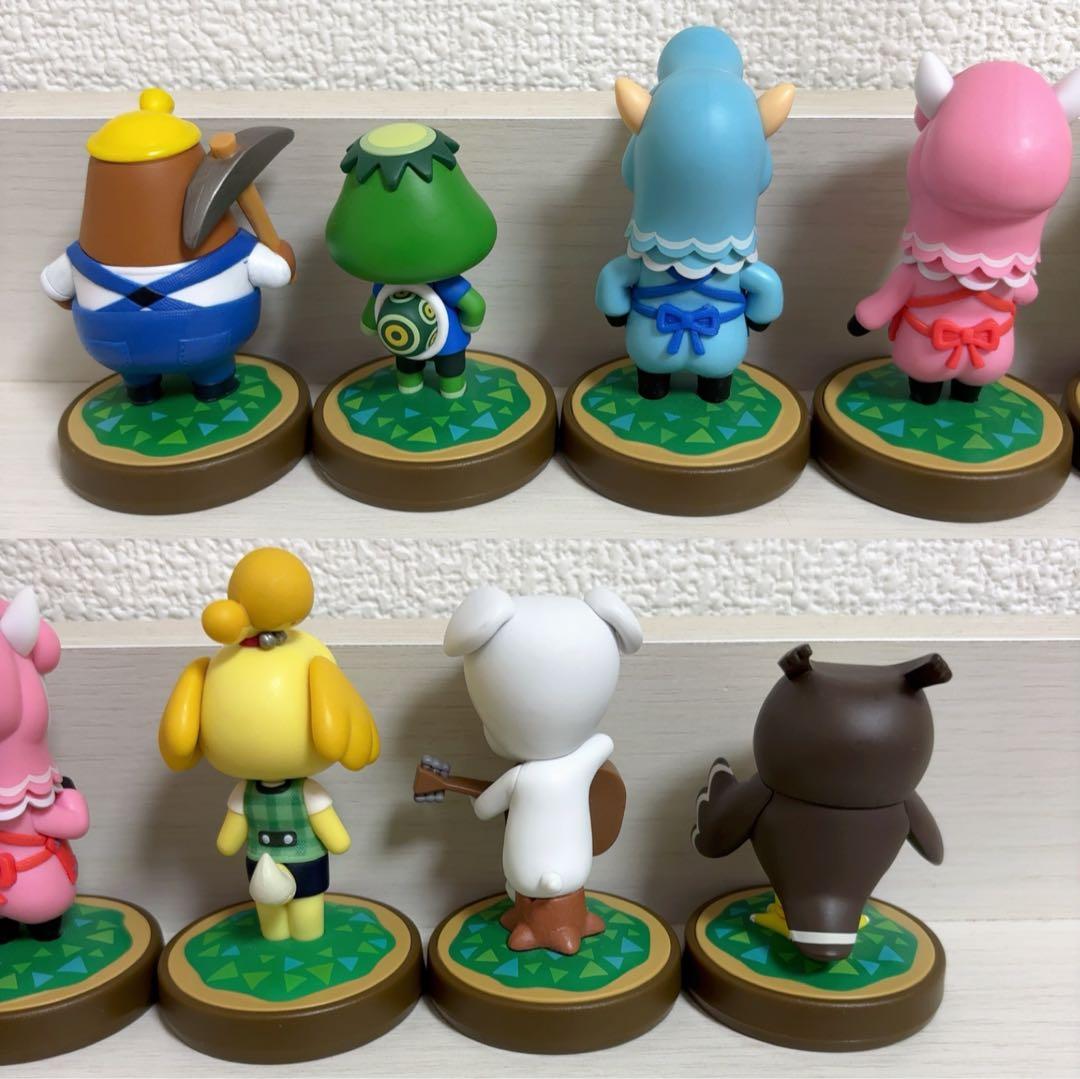 J*i様 どうぶつの森amiiboフィギュア7体セット