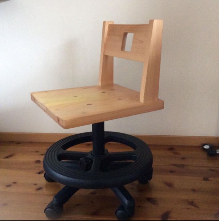 天然木学習チェア