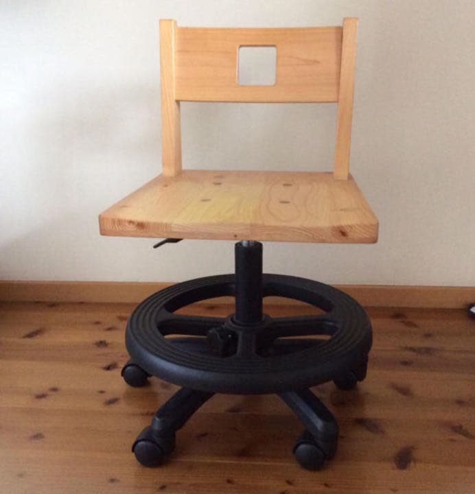天然木学習チェア