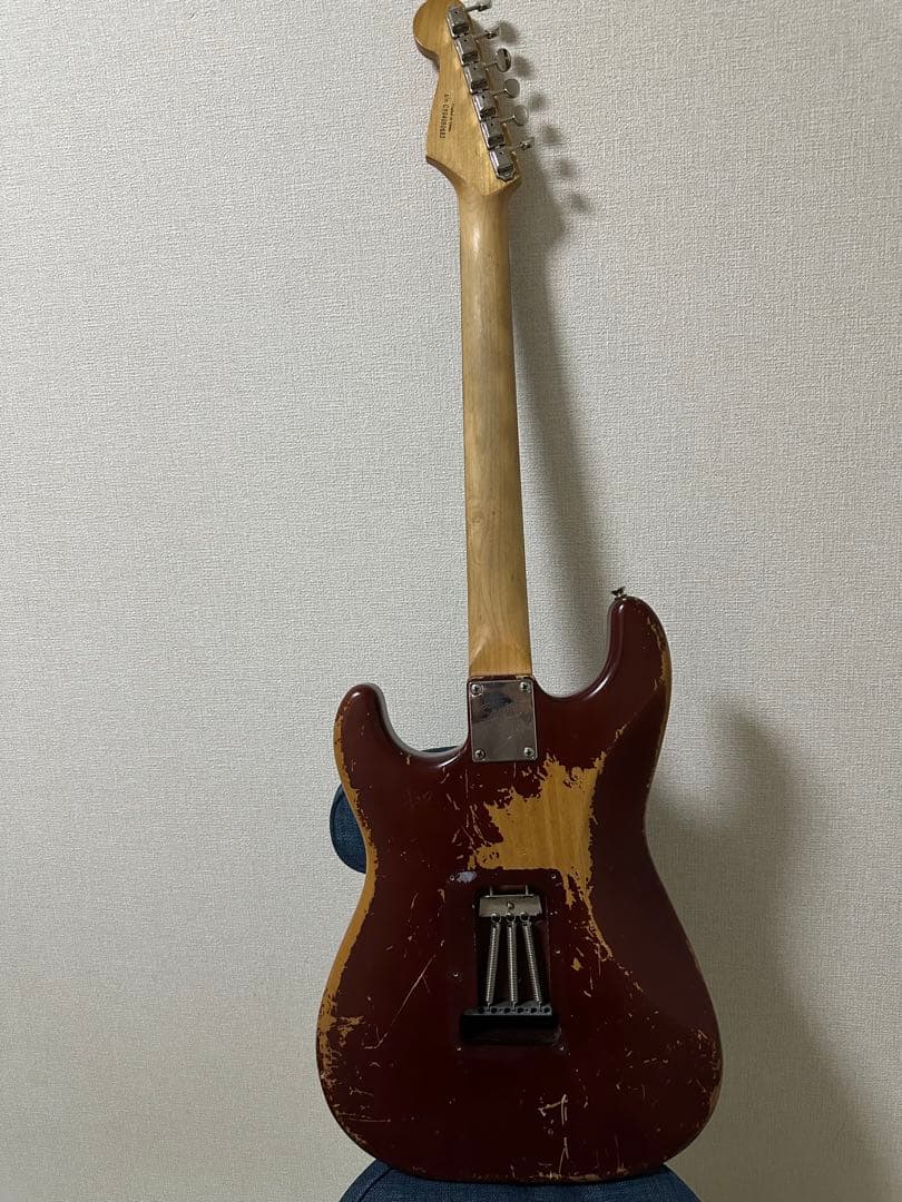 【ラッカー塗装】Squier Stratocaster MOD