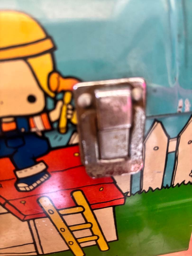 サンリオ　昭和レトロ　パティー&ジミー　当時物　トランク缶