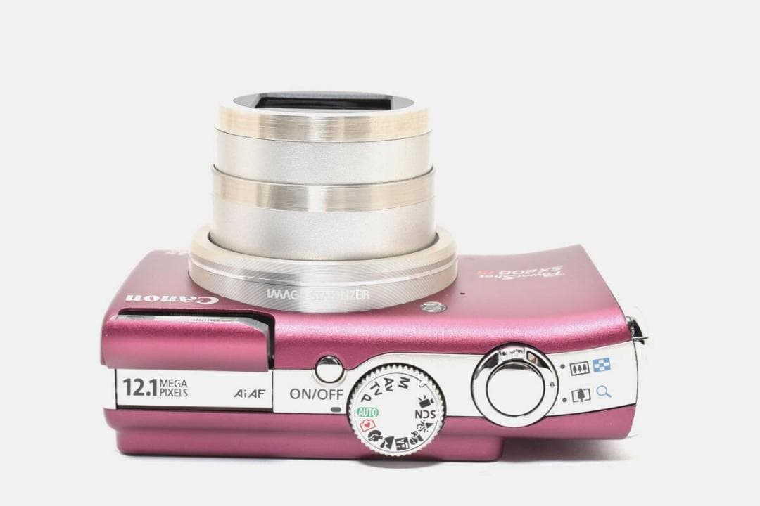 美品　Canon PowerShot SX200 IS レッド ＃A492