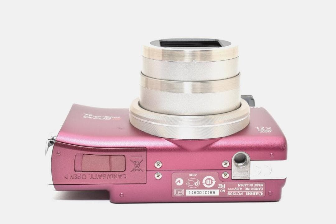 美品　Canon PowerShot SX200 IS レッド ＃A492