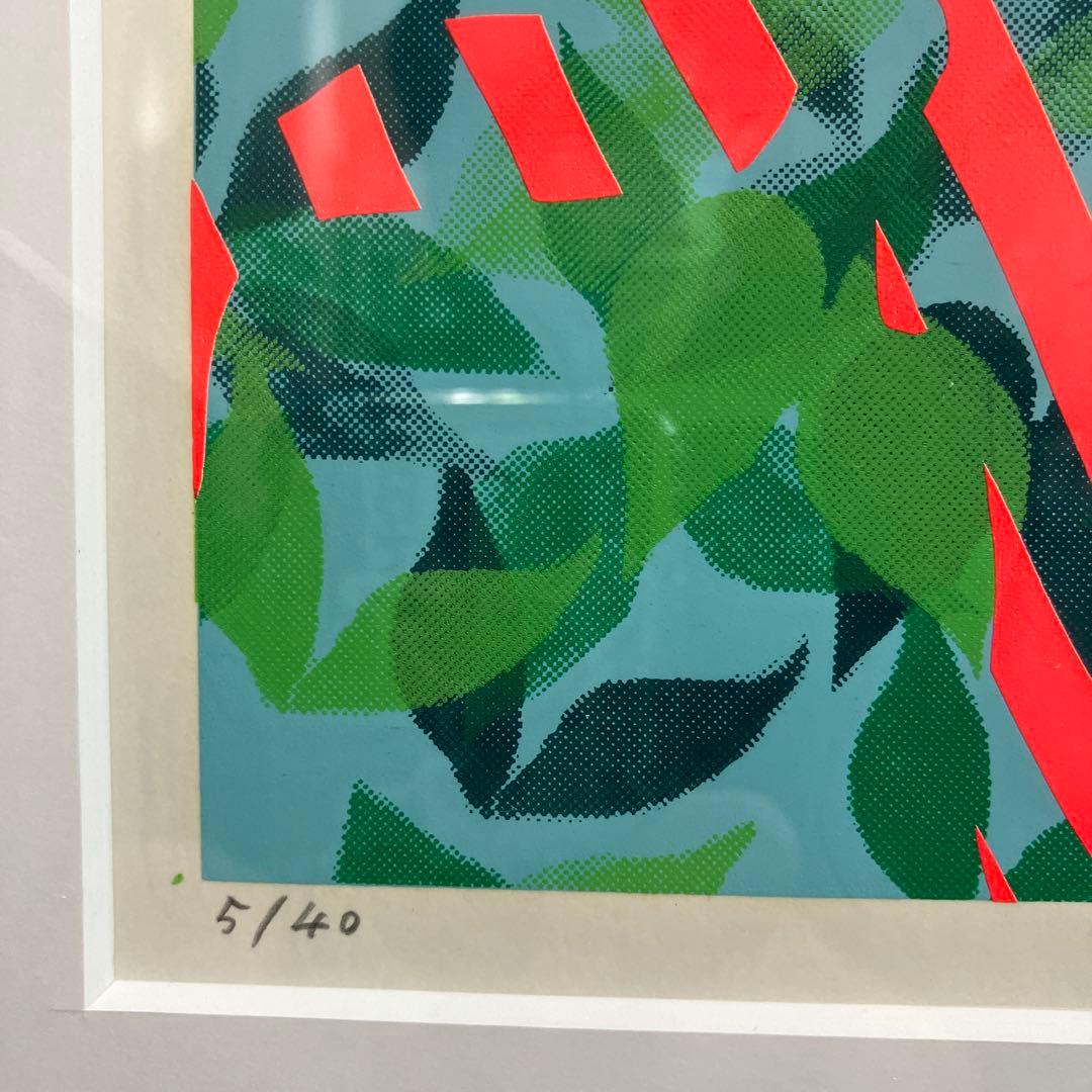 シルクスクリーン 松原龍夫「Close up70-5」限定40部希少1970年