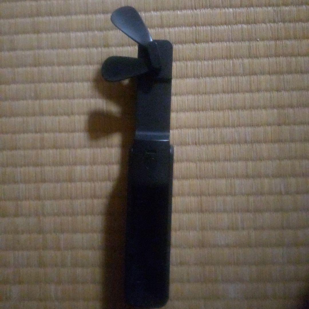 折りたたみ式ハンディファン 黒