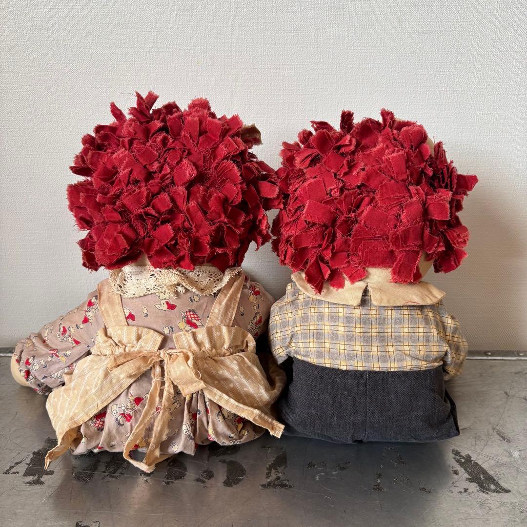 ラガディ・アン & アンディ　アンティークドール　カントリードール