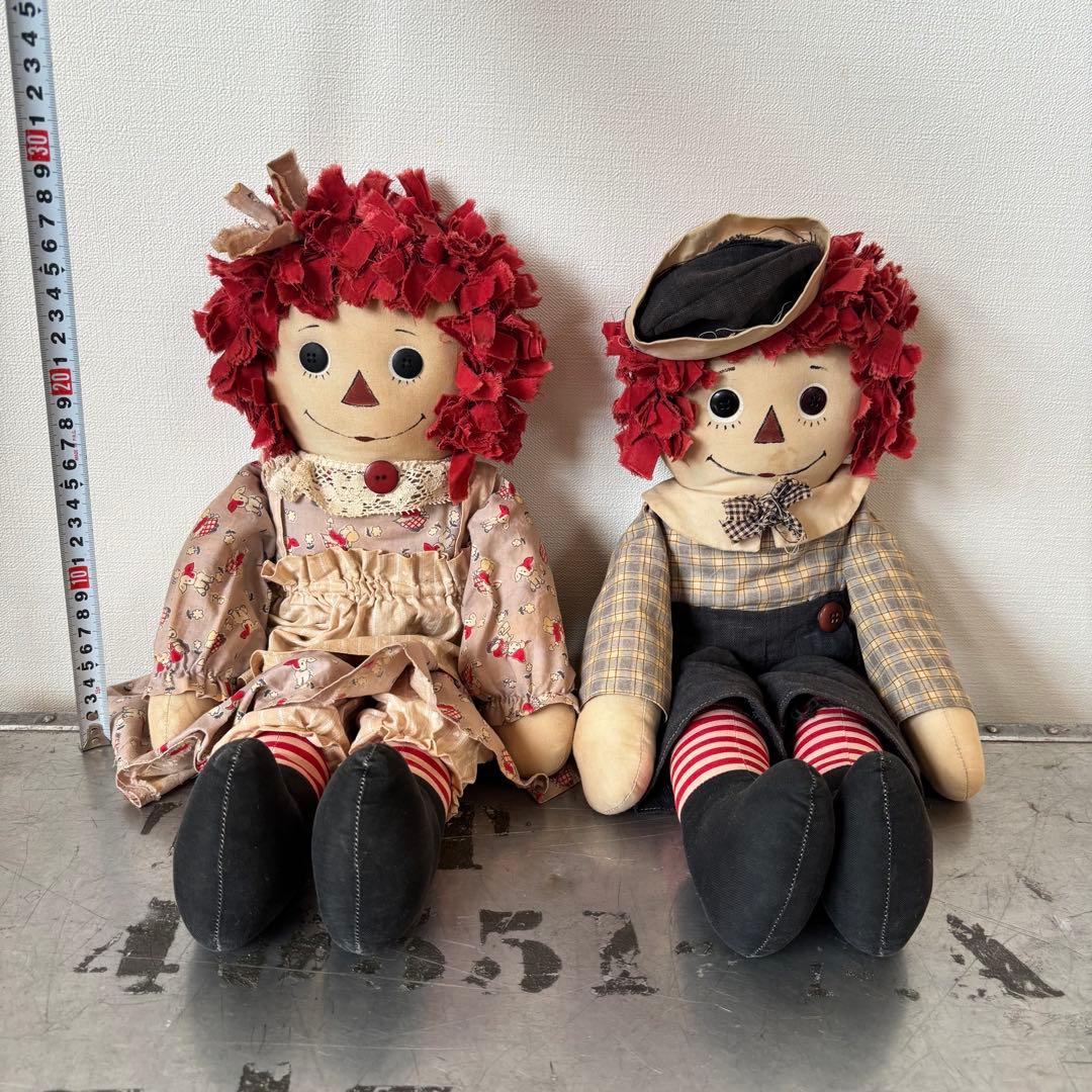 ラガディ・アン & アンディ　アンティークドール　カントリードール