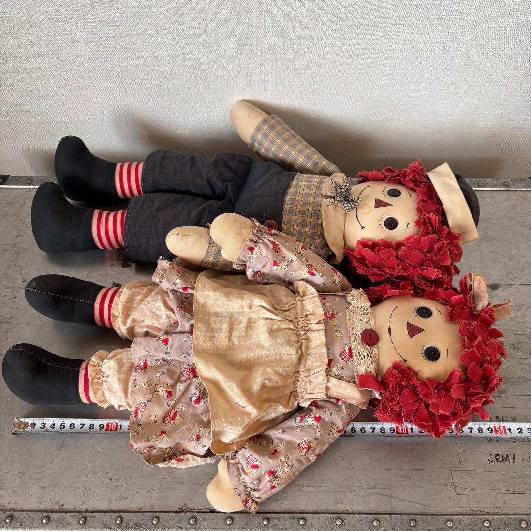 ラガディ・アン & アンディ　アンティークドール　カントリードール