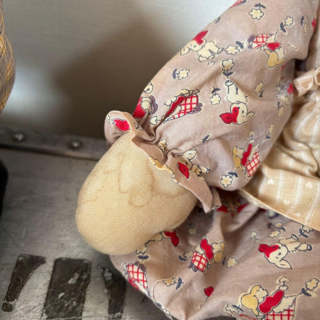 ラガディ・アン & アンディ　アンティークドール　カントリードール