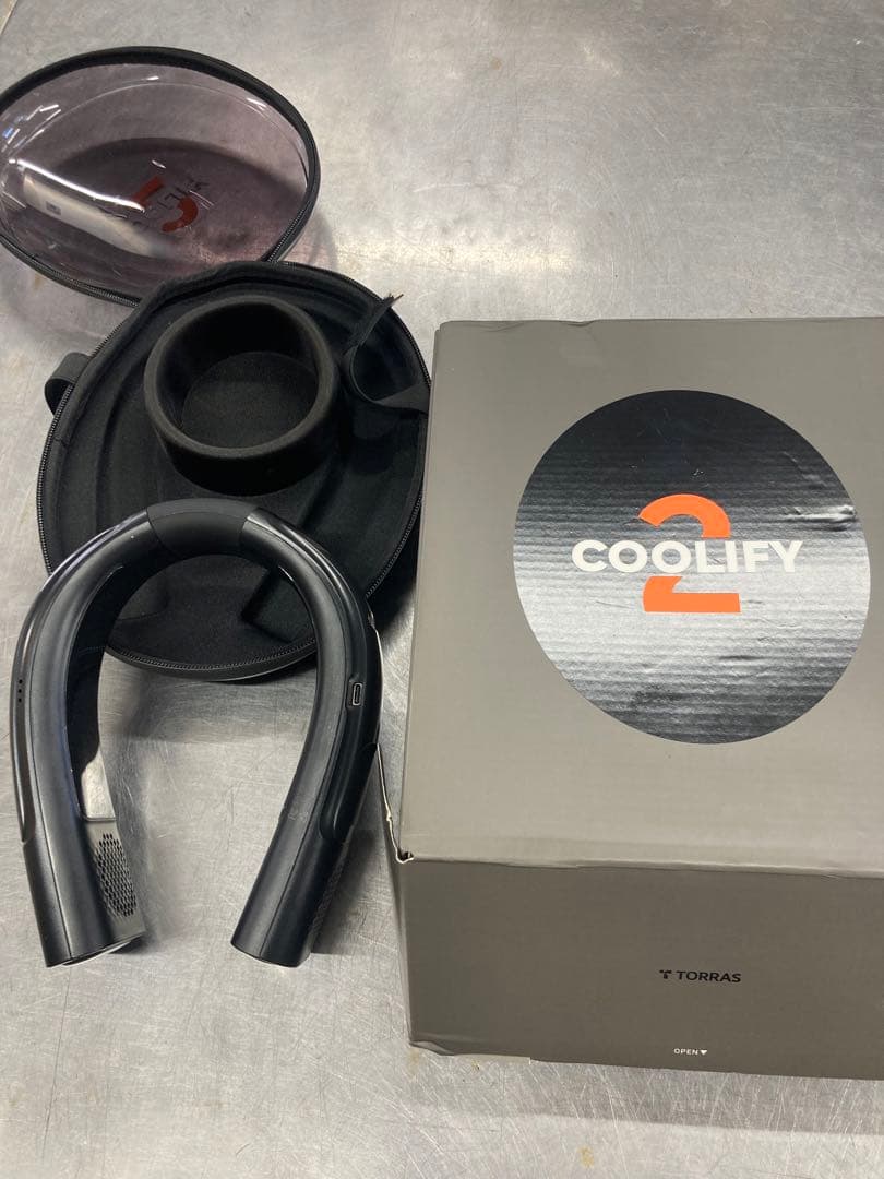 COOLIFY 2 TORRASネッククーラー 冷房/暖房 ブラック