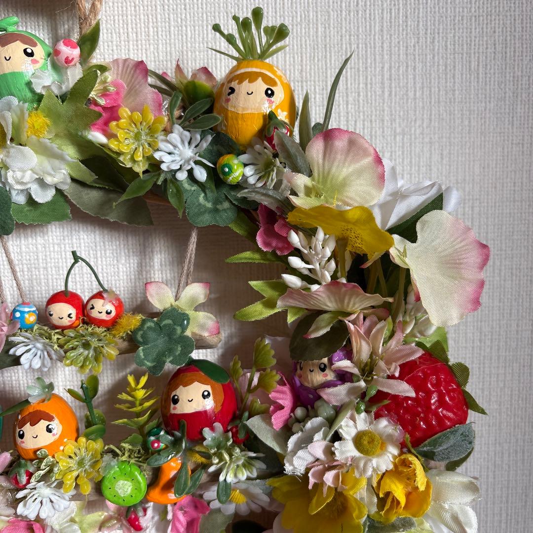 ひ〜ろりん☆さま専用　イチゴ、フルーツ妖精