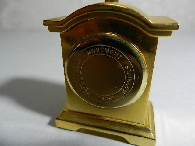 ミニチュアクォーツ型飾り置き時計３点（Ｌａｕｒｉｅｒブランド）