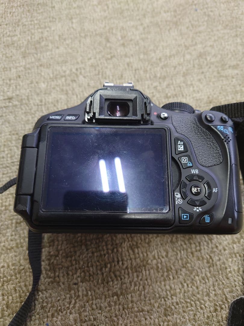 ジャンク品として　キヤノン　Canon EOS Kiss X5