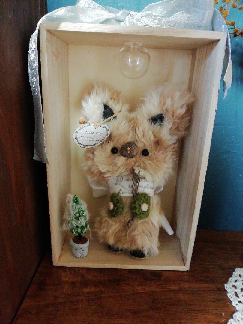 編みぐるみ♡茶色のねこ꒰ ᐢ⸝⸝•༝•⸝⸝ᐢ ꒱クリスマス