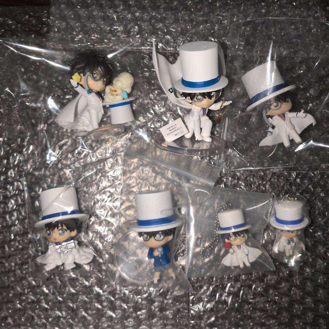 名探偵コナン　怪盗キッド　フィギュア　ちぢませ隊