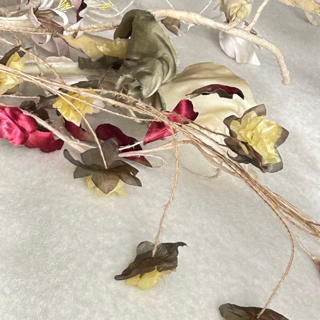 【染め布花】布染め花いろいろ　花束　リース　コサージュ　インテリア素材