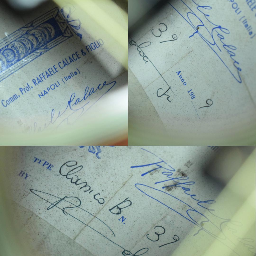 Calace クラシコB 1989年製 マンドリン イタリア製