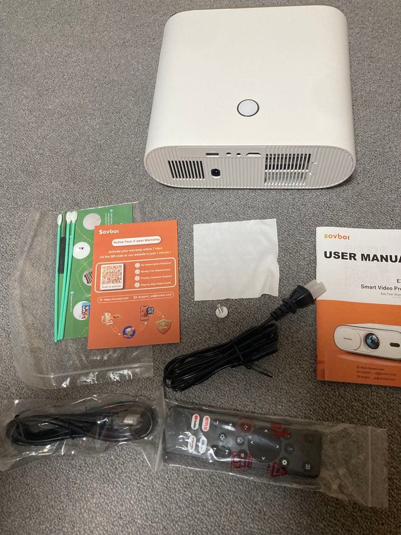 新品同GoogleTV搭載1500アンシルーメンSovboi EC30Max