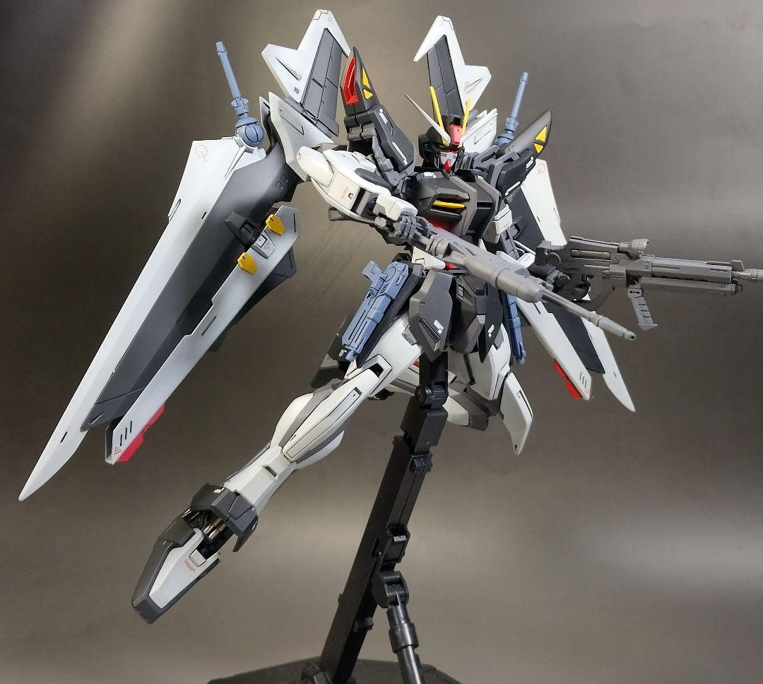 MG 1/100 ストライクノワールガンダム ミキシング 改修 全塗装 完成品