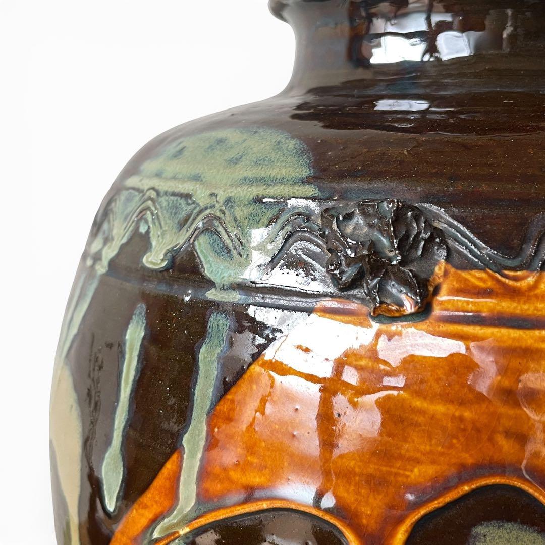 【古作】 小鹿田焼 大壺 検)民藝 バーナードリーチ 柳宗悦 ジャパンディ