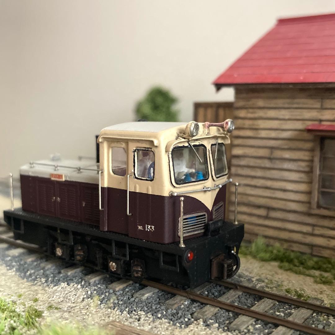 モデルワーゲンHOナロー1/87 9mm木曽のキャブフォワード133号機 組立品