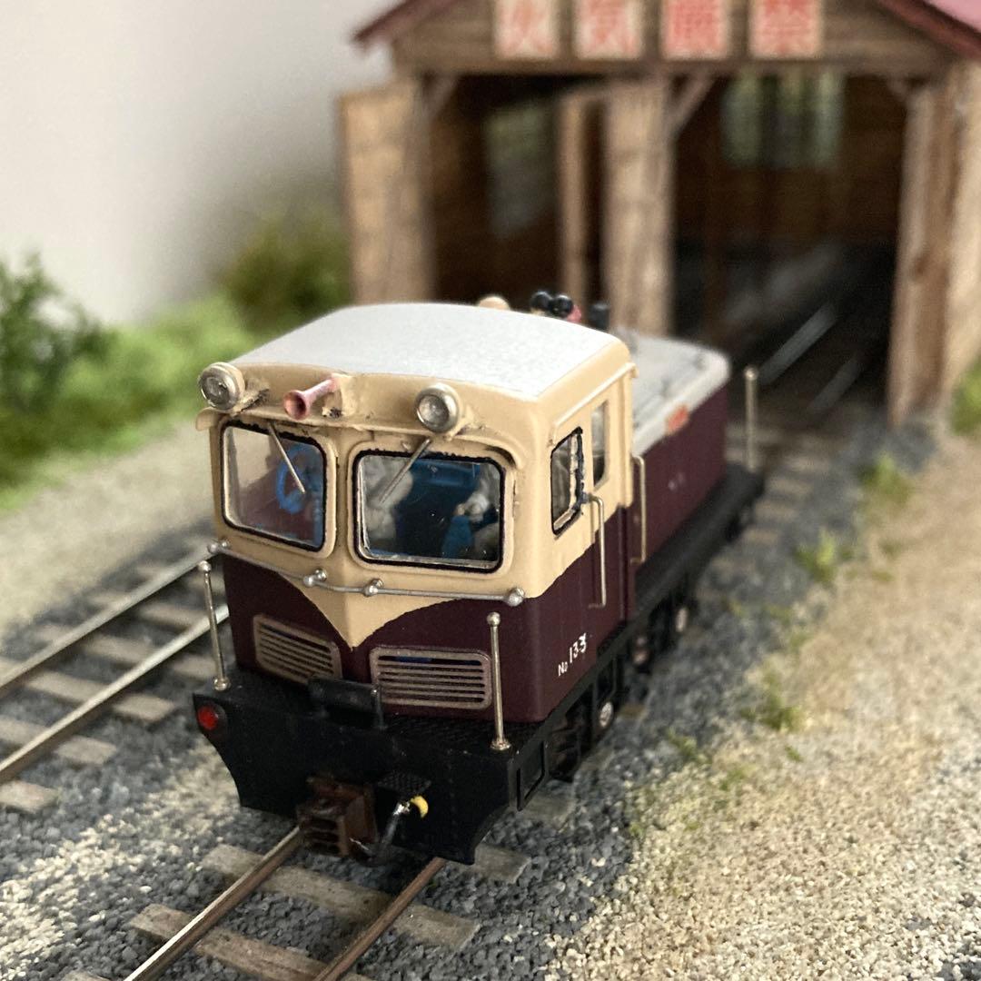 モデルワーゲンHOナロー1/87 9mm木曽のキャブフォワード133号機 組立品