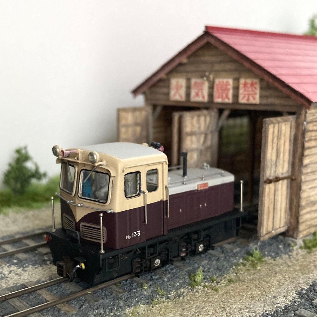 モデルワーゲンHOナロー1/87 9mm木曽のキャブフォワード133号機 組立品
