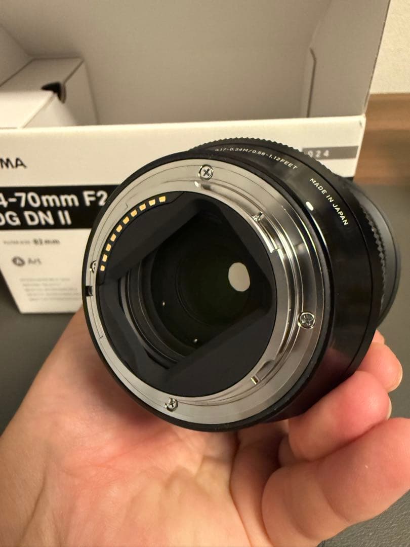 SIGMA 24-70mm F2.8 DG DN ii(Sony Eマウント)