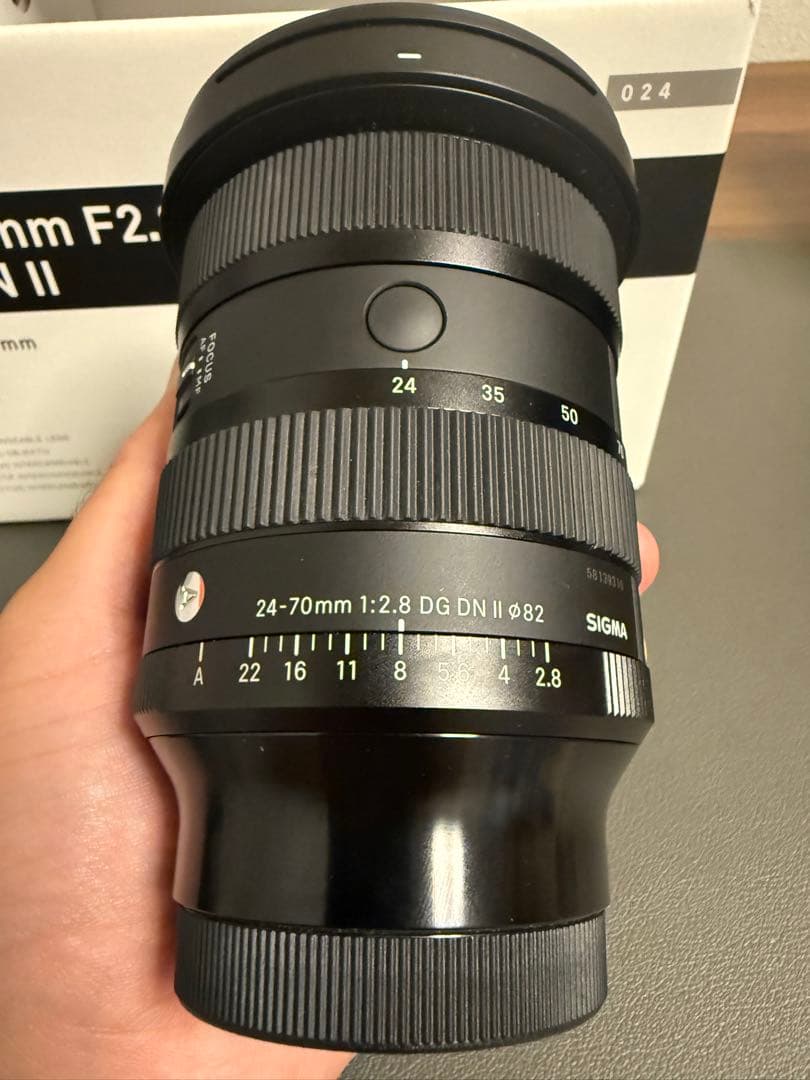 SIGMA 24-70mm F2.8 DG DN ii(Sony Eマウント)