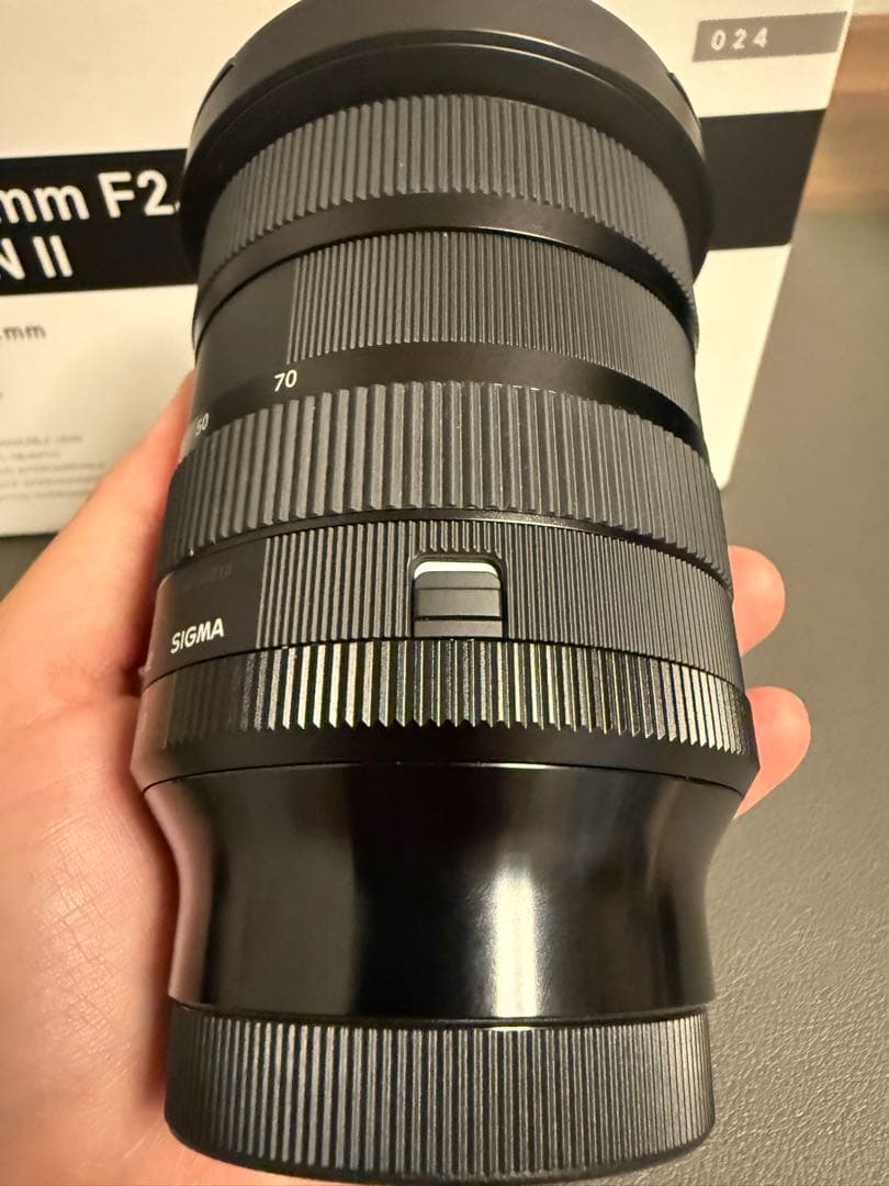 SIGMA 24-70mm F2.8 DG DN ii(Sony Eマウント)