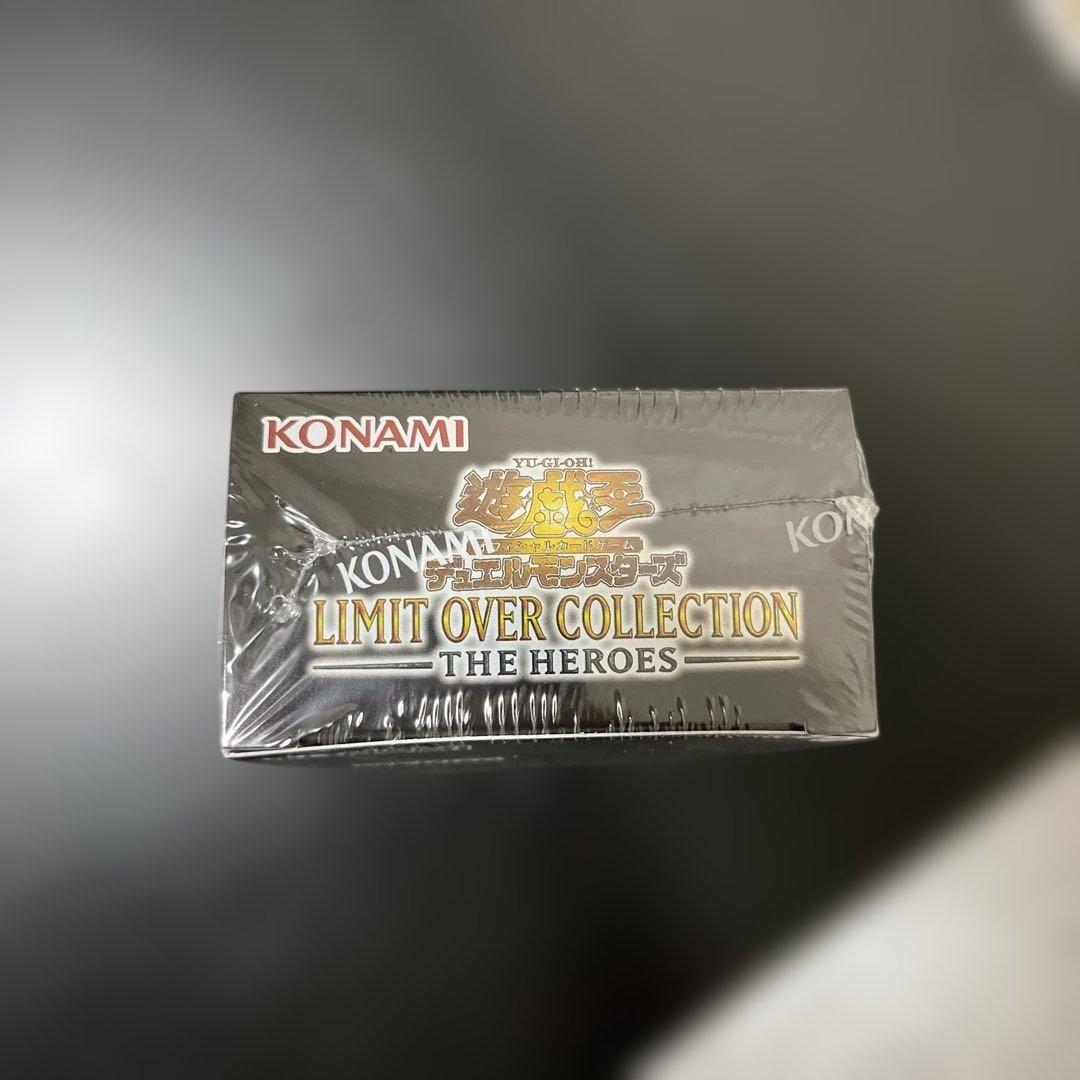 遊戯王リミットオーバーコレクションヒーローズシュリンク付きbox