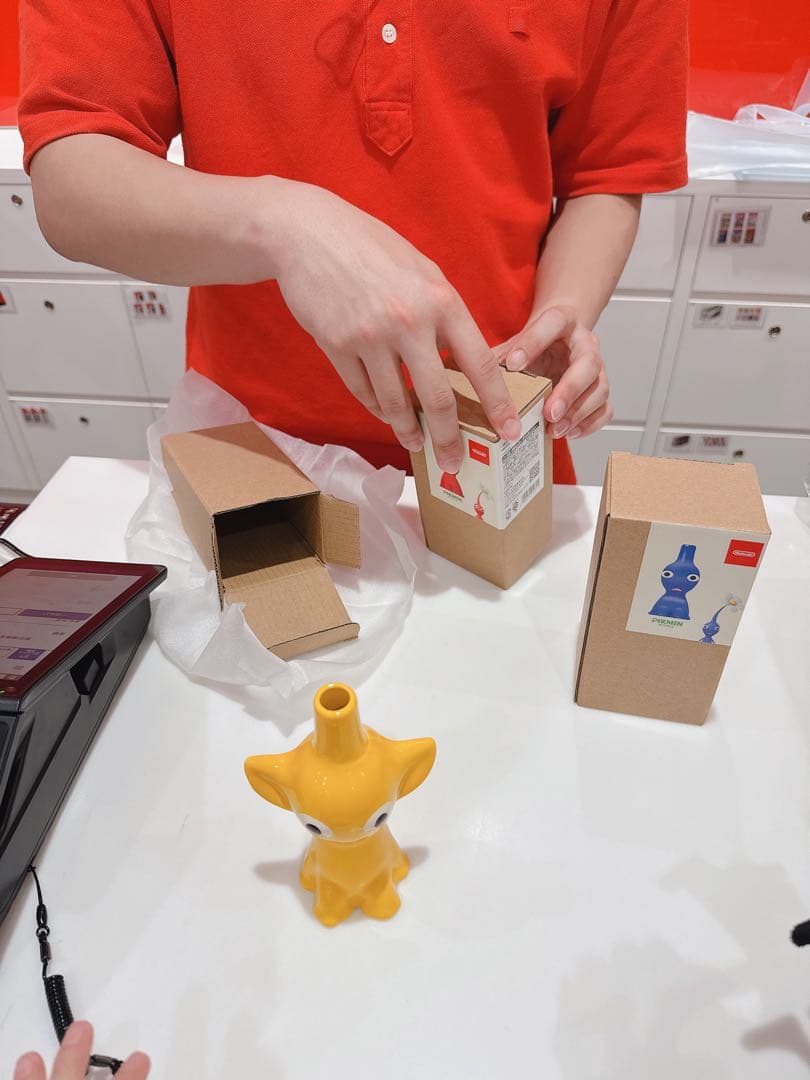 新品★ピクミン　花瓶　一輪挿し pikmin任天堂ニンテンドー nintendo