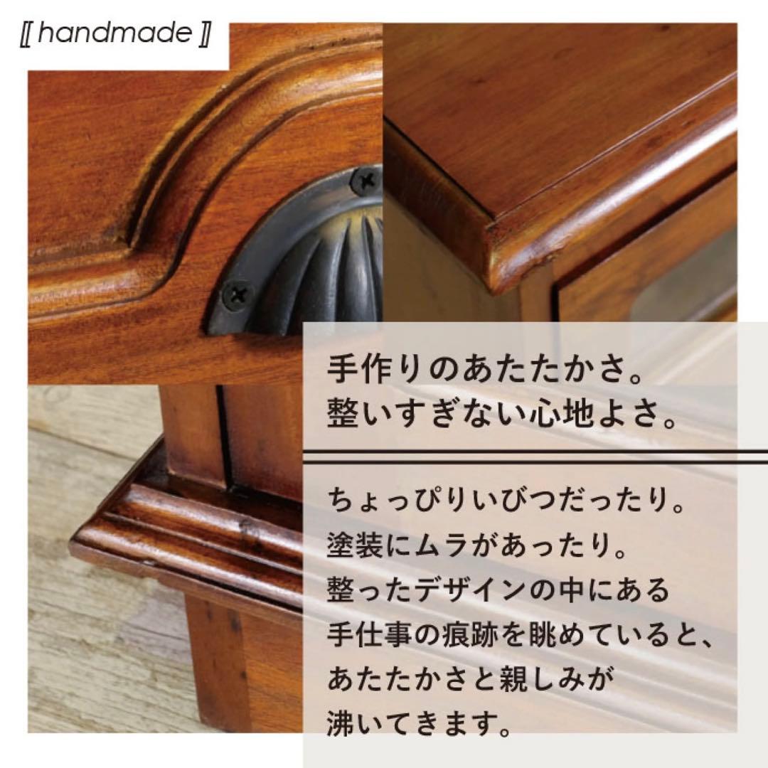 B 新品 アジアン テレビボード TVボード テレビ台 ラック 棚 木製 バリ