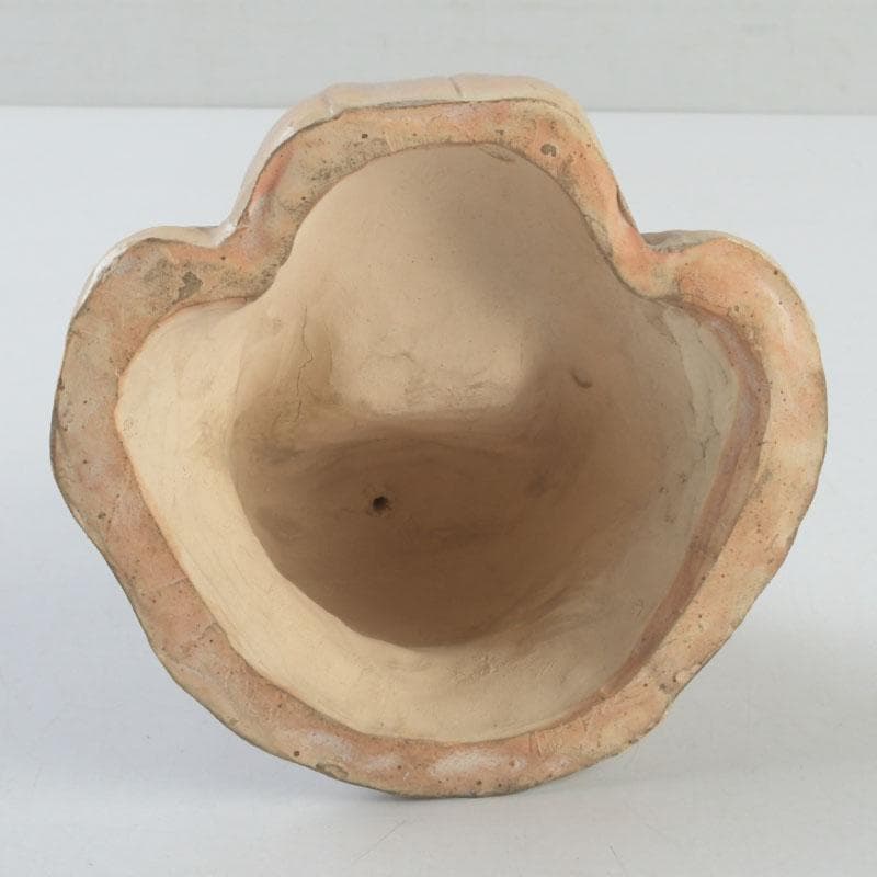 小倉屋清兵衛　十世　坂高麗左衛門作　吉田松陰坐像　置物　共箱　C　9256