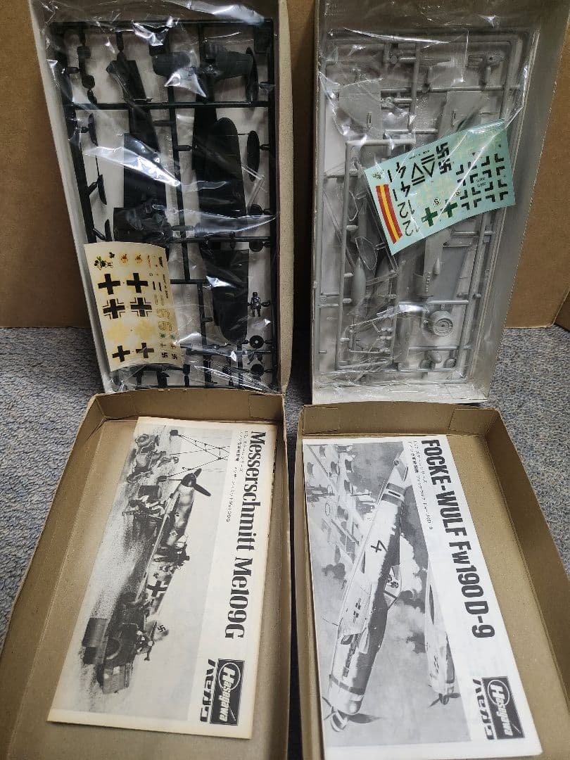 り*う様 1/48、1/72 ドイツ軍用機プラモデル 12個セット