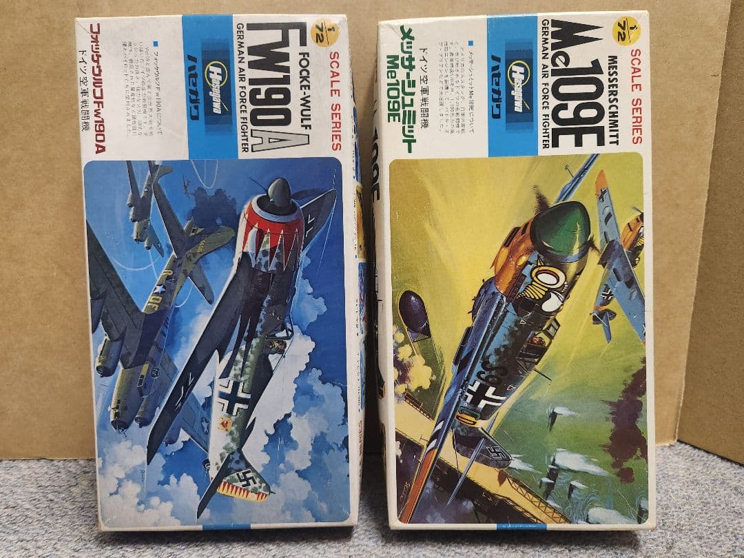 り*う様 1/48、1/72 ドイツ軍用機プラモデル 12個セット