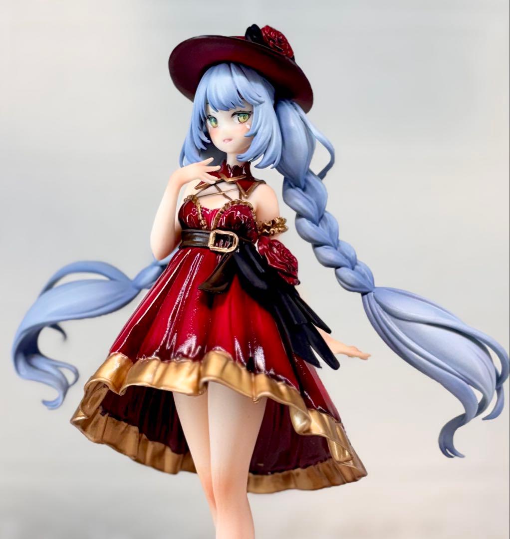 初音ミク　フィギュア　リペイント　おでかけドレス