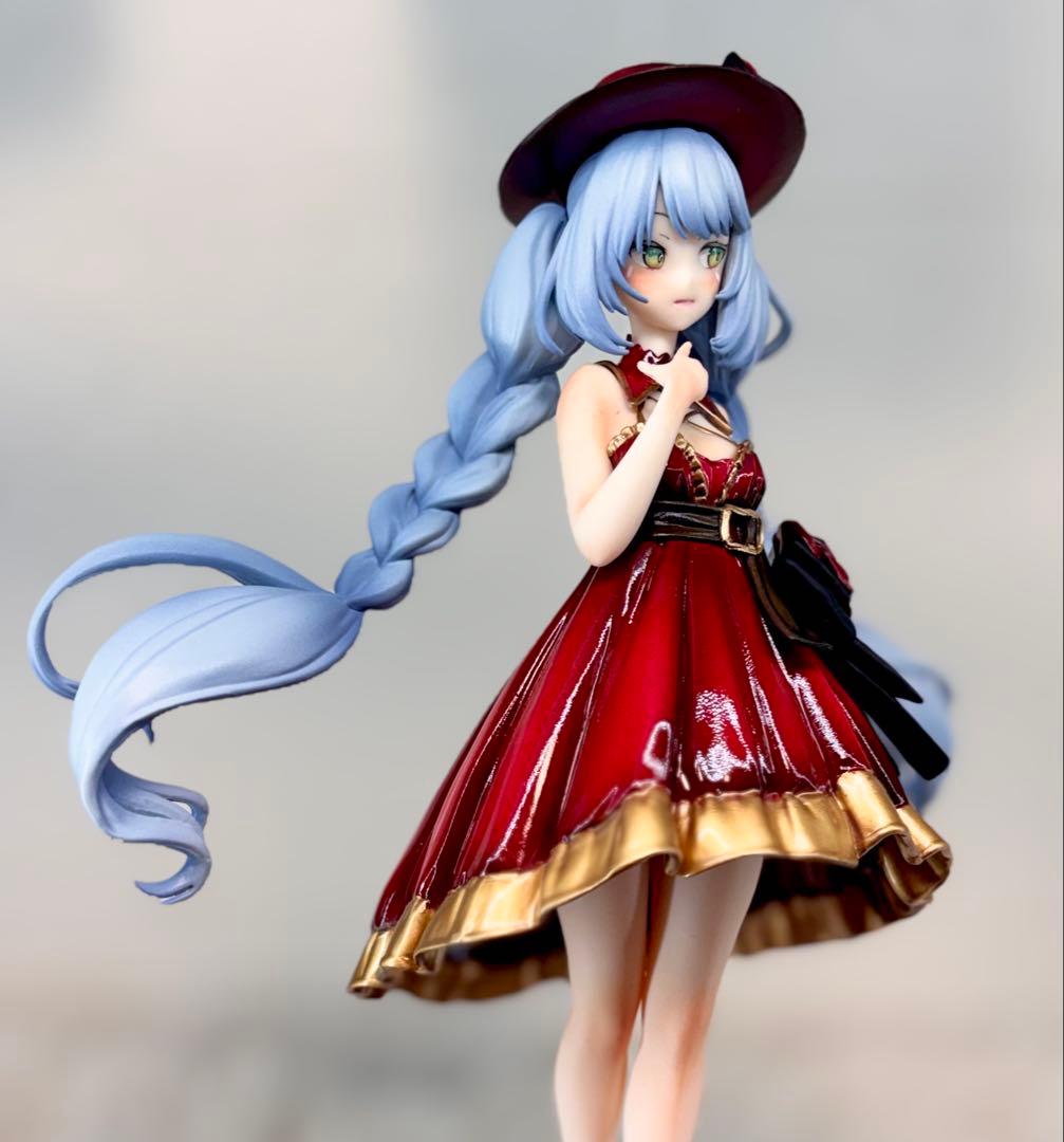 初音ミク　フィギュア　リペイント　おでかけドレス