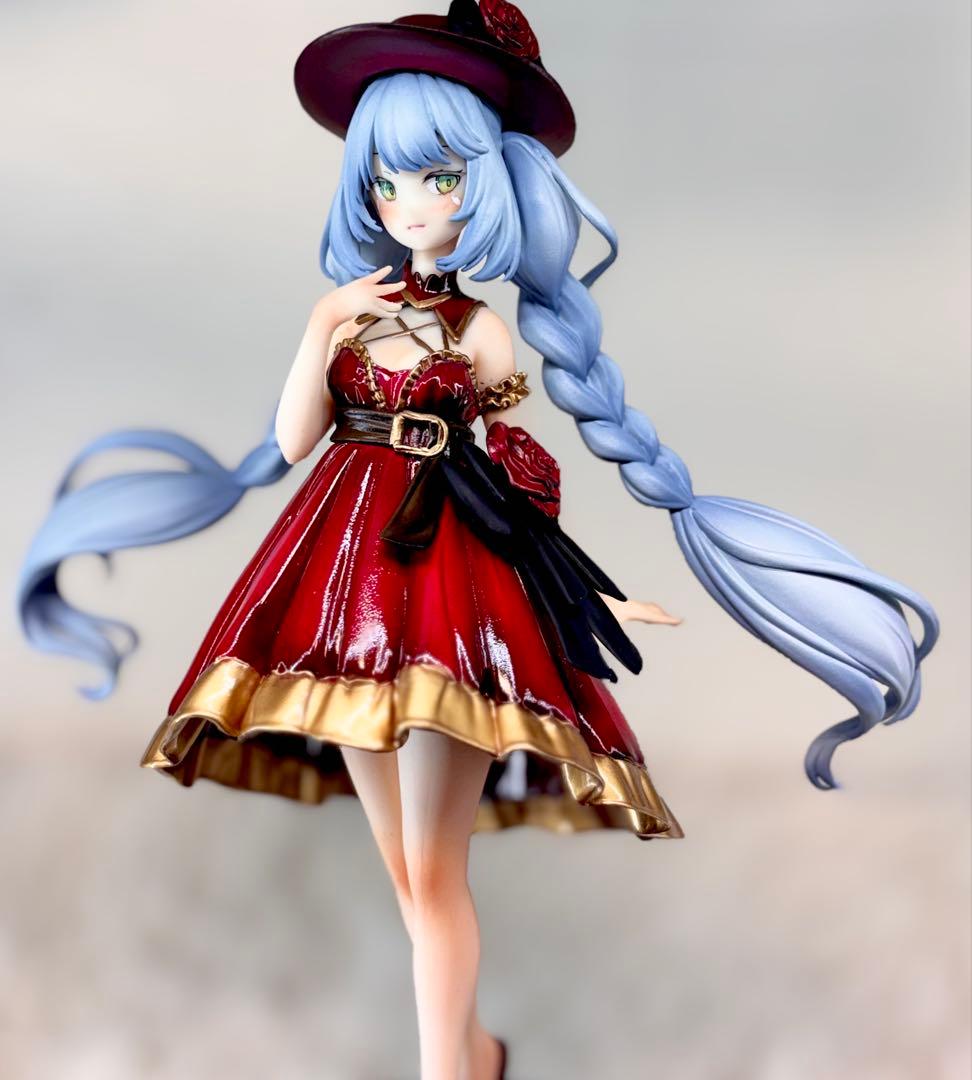 初音ミク　フィギュア　リペイント　おでかけドレス