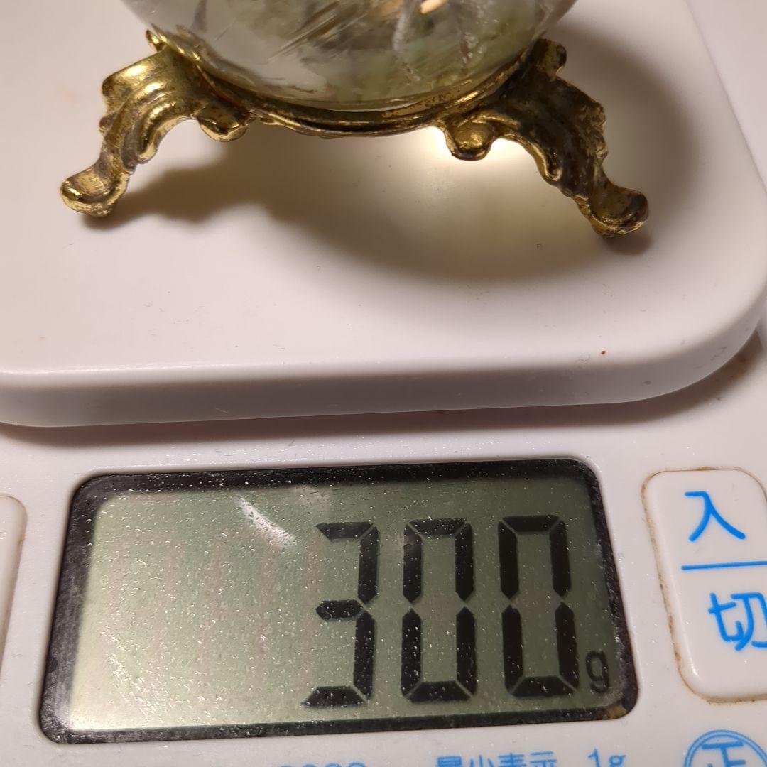 黄水晶・パワーストーン・シトリン・レインボー・天然石・直径約50mm・300g