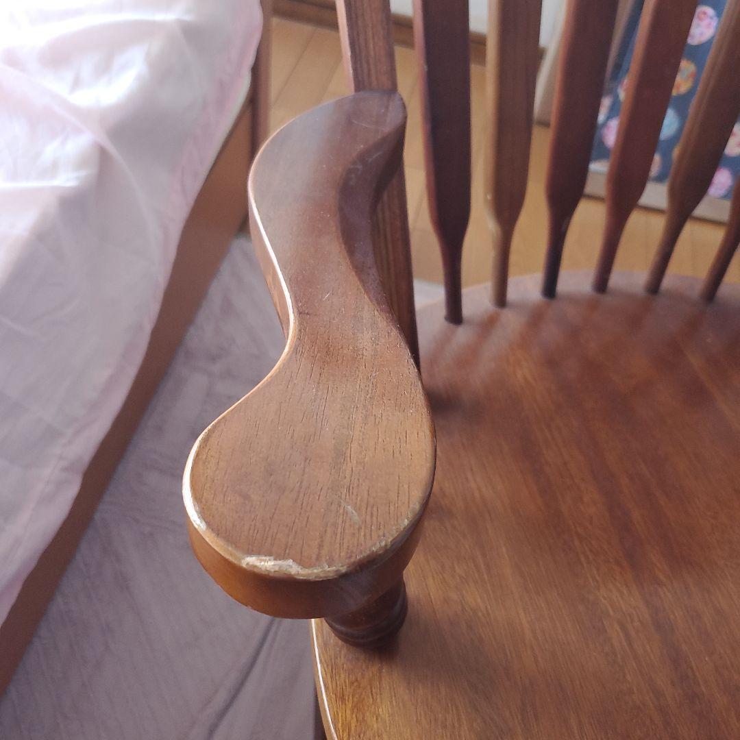 最終値下げ【直接取引きのみ対応】ロッキングチェア 木製