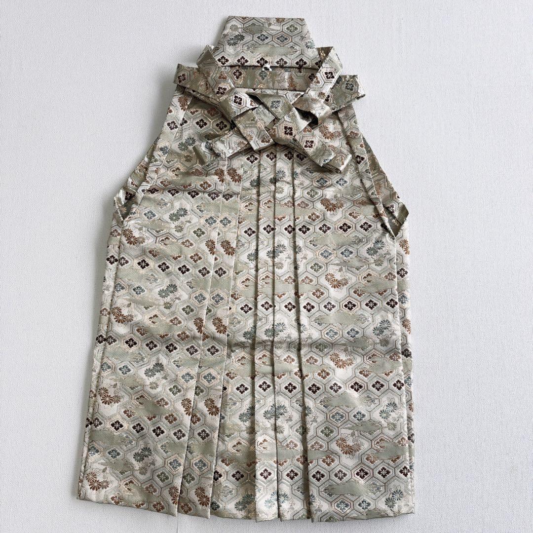 裃フルセット　七五三　５歳男の子　かみしも　袴　長着　長襦袢　小物　7054