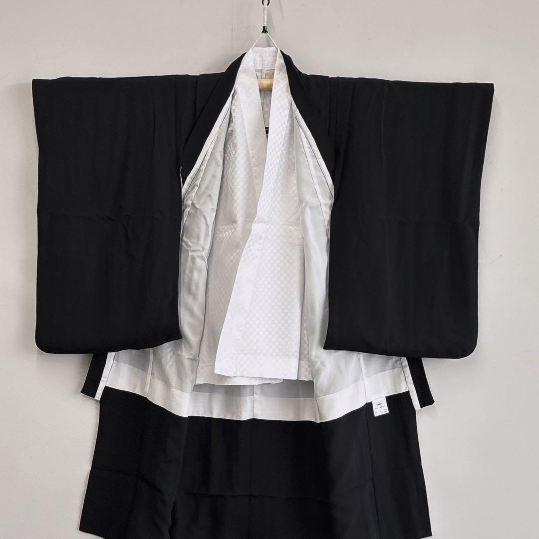 裃フルセット　七五三　５歳男の子　かみしも　袴　長着　長襦袢　小物　7054