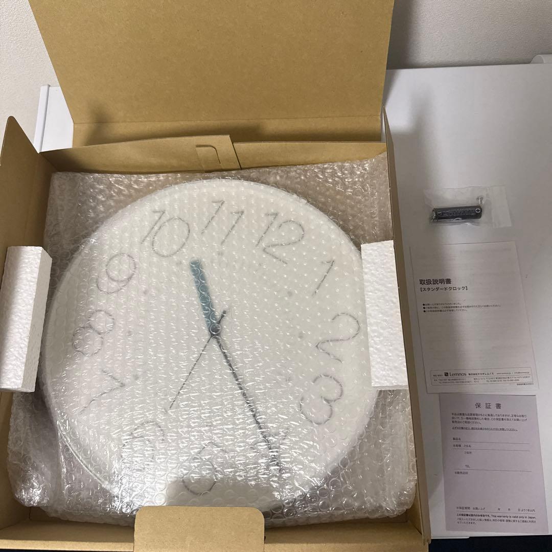 レムノス Lemnos 掛け時計 CARA AWA21-01 WH-B