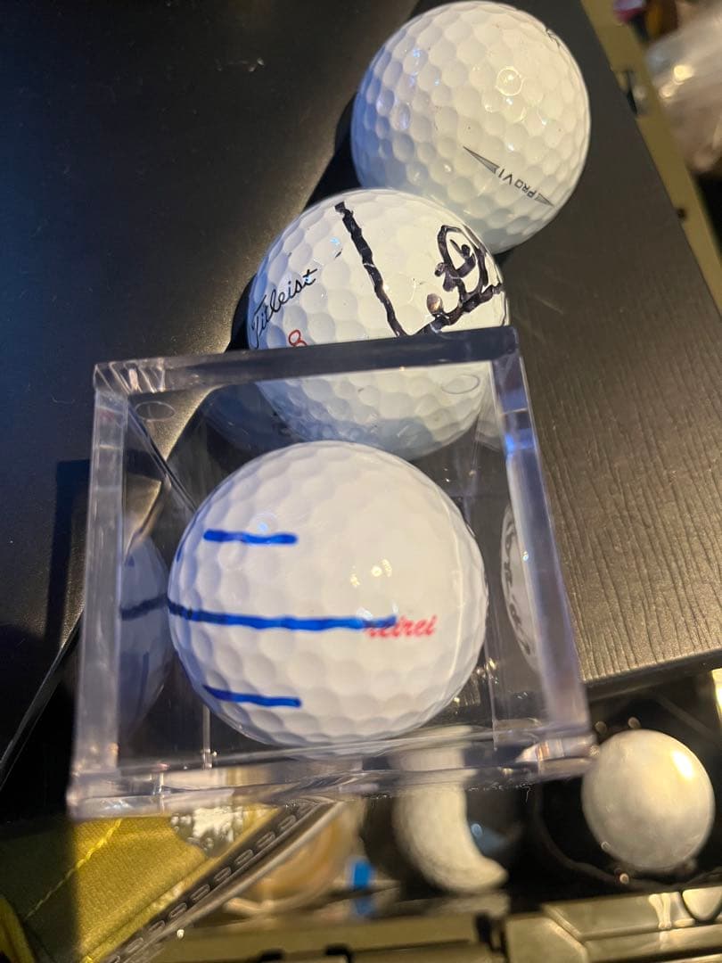 原英莉花選手　実使用球ネームボール　直筆サイン