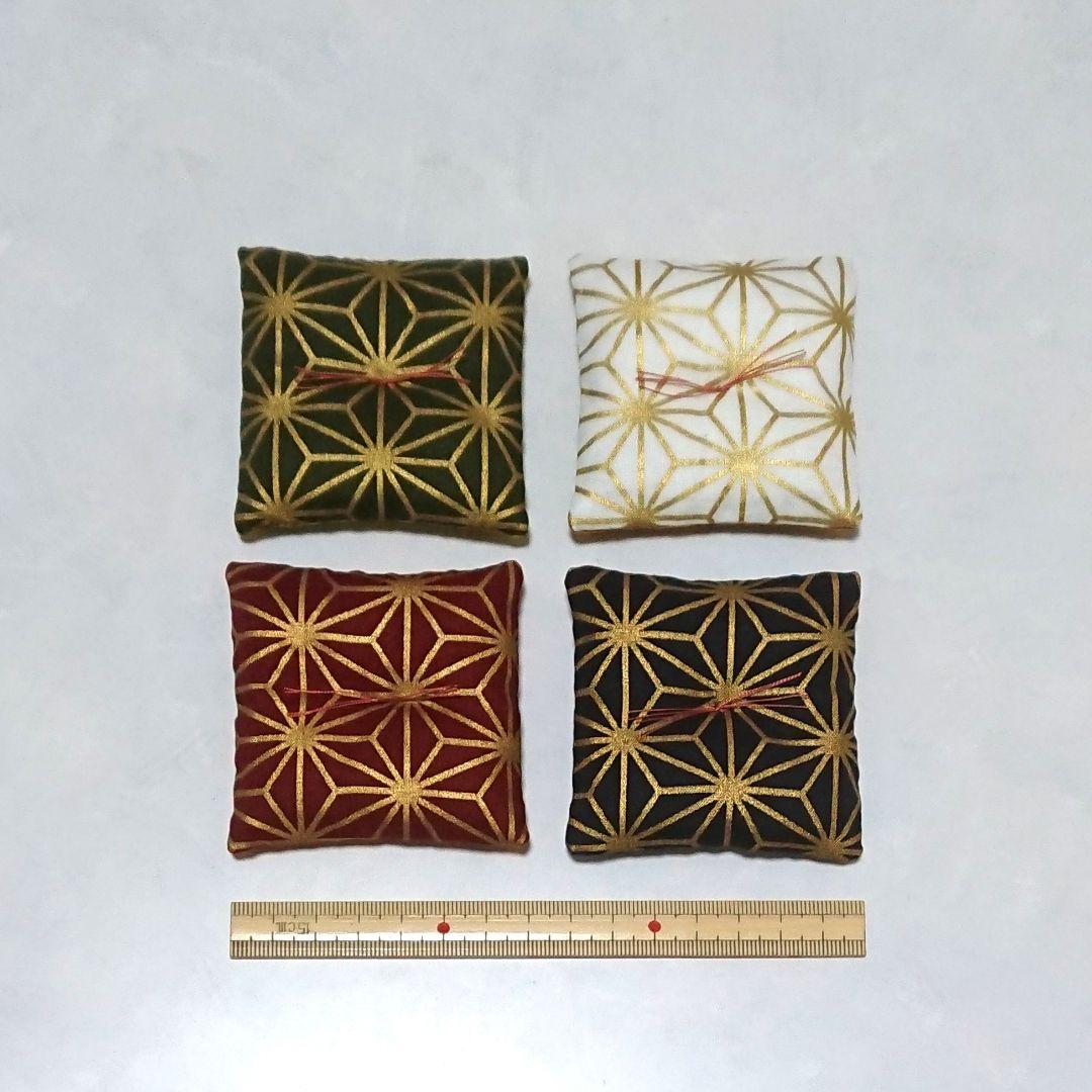ミニ座布団 置物用 麻の葉 オーダーページ ハンドメイド ミニチュア